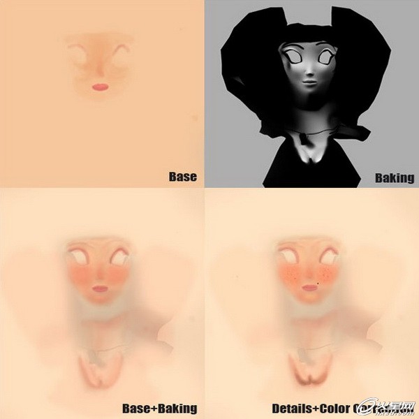 3DSMAX制作卡通女飞行员角色 脚本之家 3DSMAX角色教程