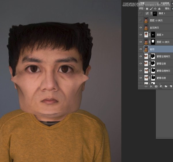 Photoshop把人物照片变成搞怪的大头漫画效果 Photoshop教程 脚本之家