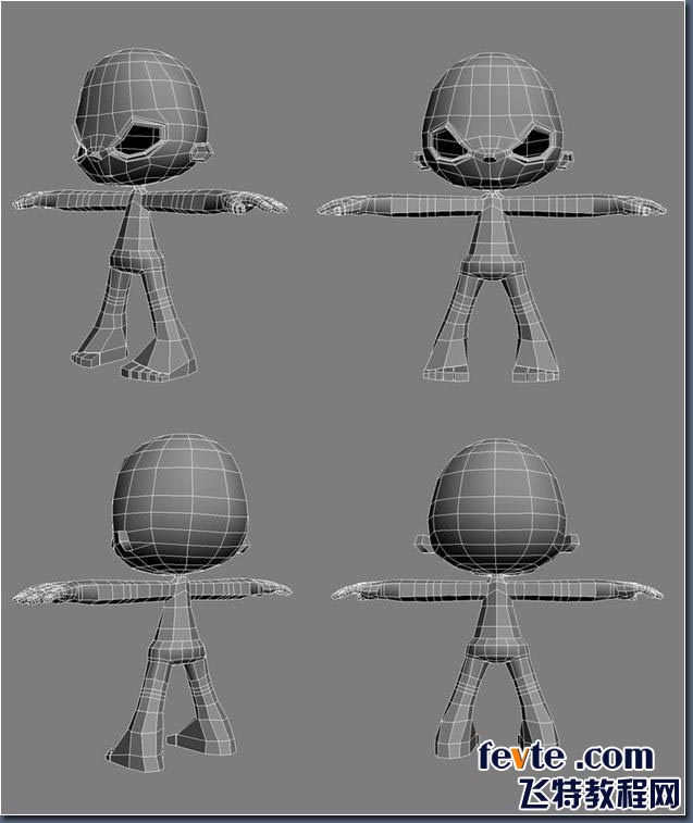 3DSMAX制作卡通印第安人角色 脚本之家 3DSMAX角色教程