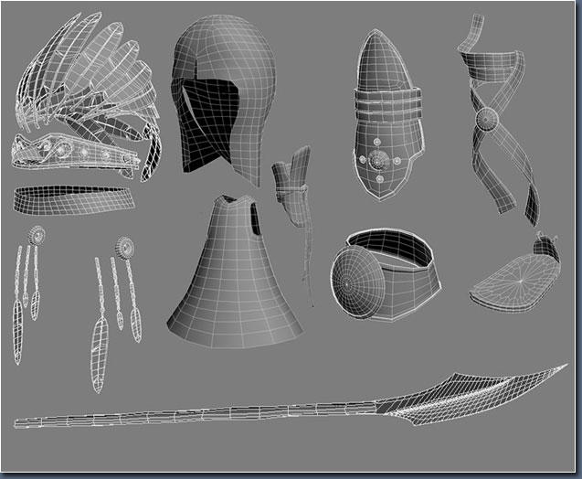 3DSMAX制作卡通印第安人角色 脚本之家 3DSMAX角色教程