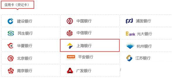 京东白条支持哪些银行信用卡？京东白条支持的银行信用卡1