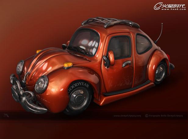 3DSMAX打造小黄蜂卡通飞行器 脚本之家 3DSMAX建模教程