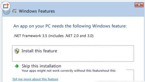 win8无法安装net framework3.5解决方法