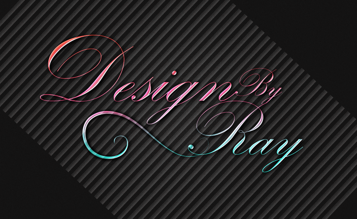 PS创建闪亮迷蒙的西文艺术字效果