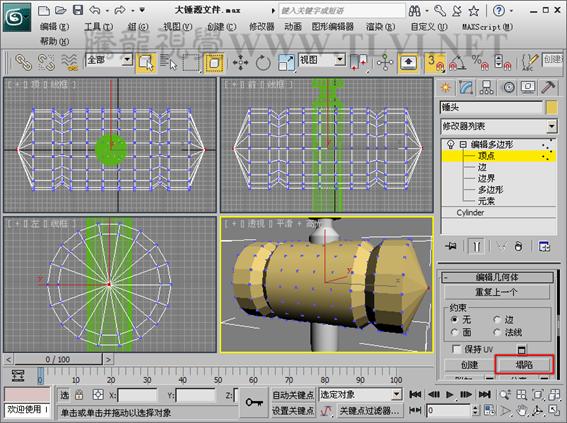 3DSMAX创建游戏道具模型 脚本之家 3DSMAX建模教程