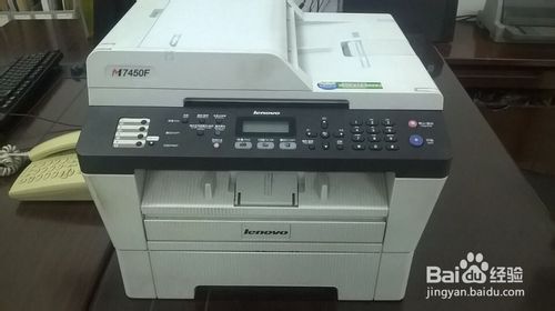 联想M7450F一体机怎么给墨盒加粉？”