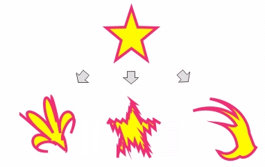 coreldraw distortion（变形）与envelope（封套）效果 脚本之家 CorelDraw使用技巧教程