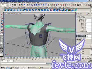 maya教你给mm穿衣服 脚本之家 MAYA经典教程