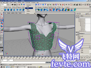 maya教你给mm穿衣服 脚本之家 MAYA经典教程