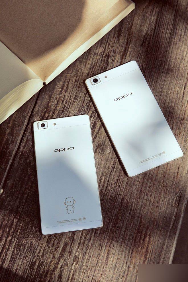 OPPO R5金色版官方图赏