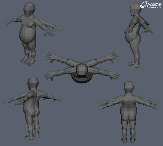 MAYA打造Ganesha智慧的神角色教程 脚本之家 MAYA角色动画教程