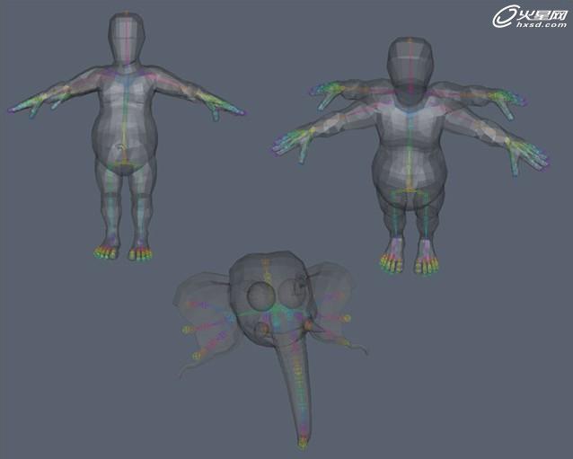 MAYA打造Ganesha智慧的神角色教程 脚本之家 MAYA角色动画教程