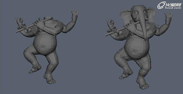 MAYA打造Ganesha智慧的神角色教程 脚本之家 MAYA角色动画教程
