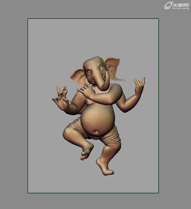 MAYA打造Ganesha智慧的神角色教程 脚本之家 MAYA角色动画教程