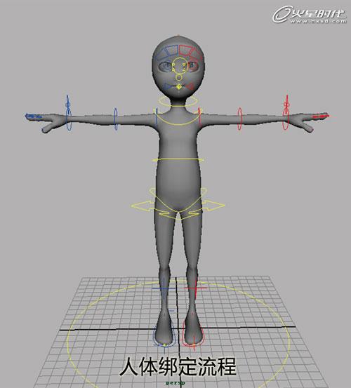 MAYA角色绑定-人物角色绑定 脚本之家 MAYA角色动画教程