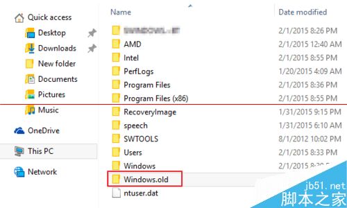 Win10预览版旧文件Windows.old怎么彻底删除？”
