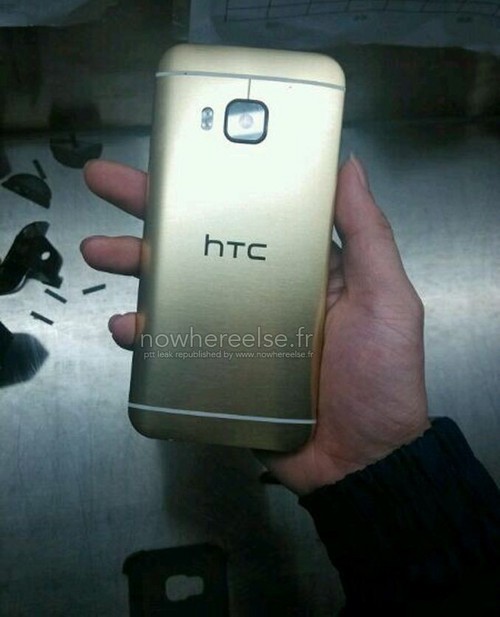 金色HTC One M9谍照 