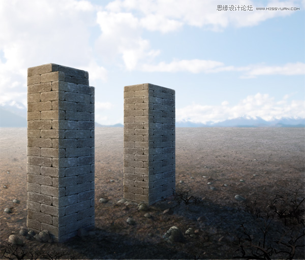 Photoshop给图片加上逼真的漫天飞舞大雪效果图