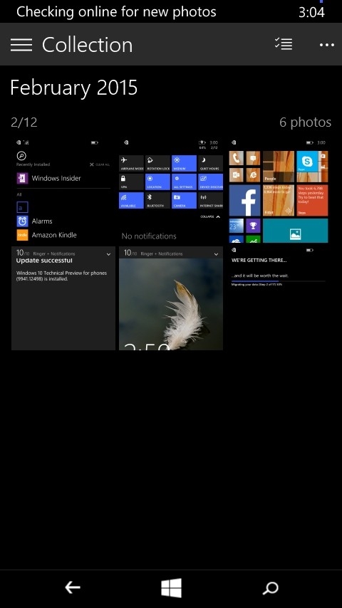 海量截图：这就是手机版Windows 10！