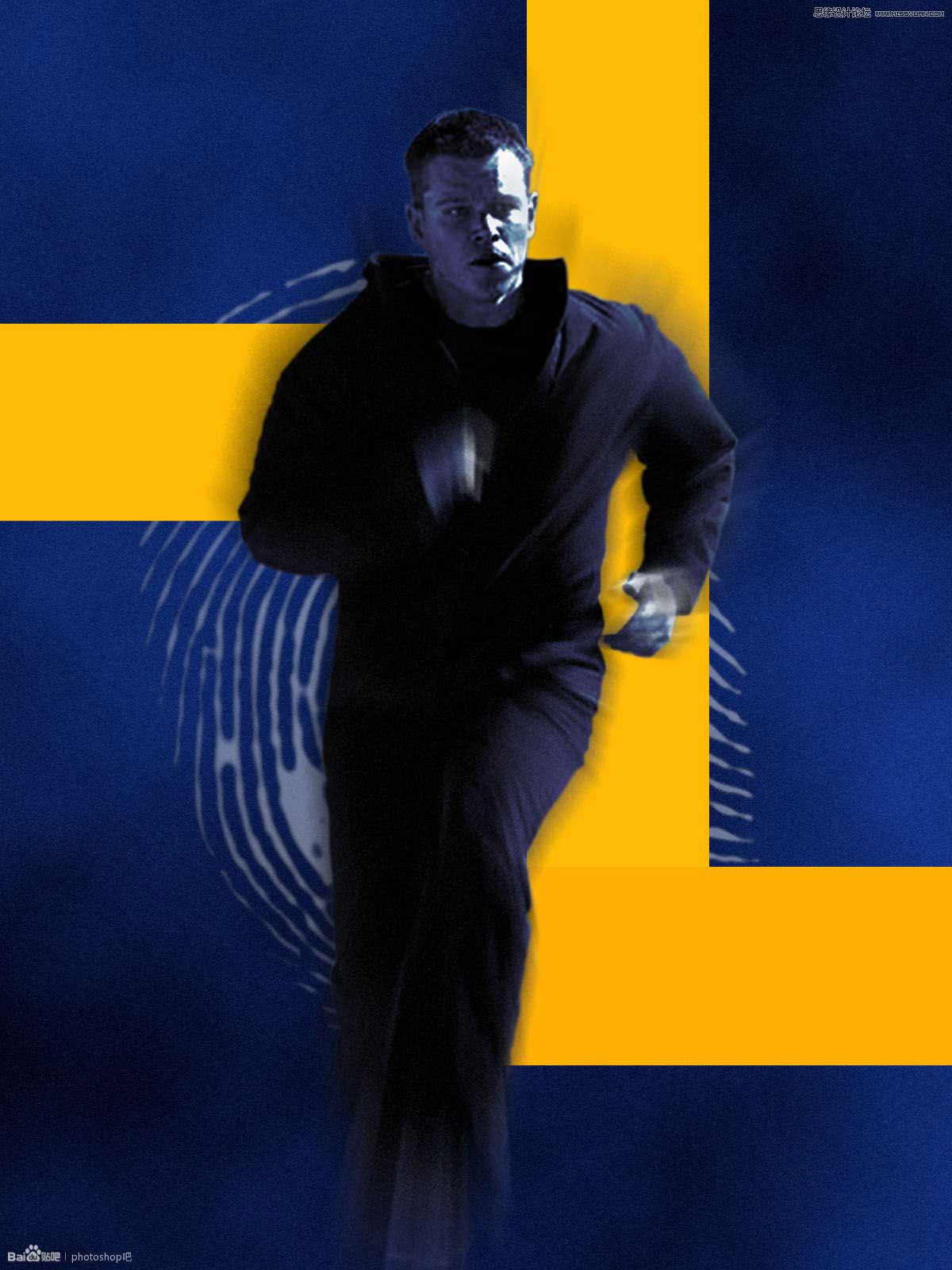 Photoshop��Ƹ��ŷ��ĵ�Ӱ���غ������Ӱ����