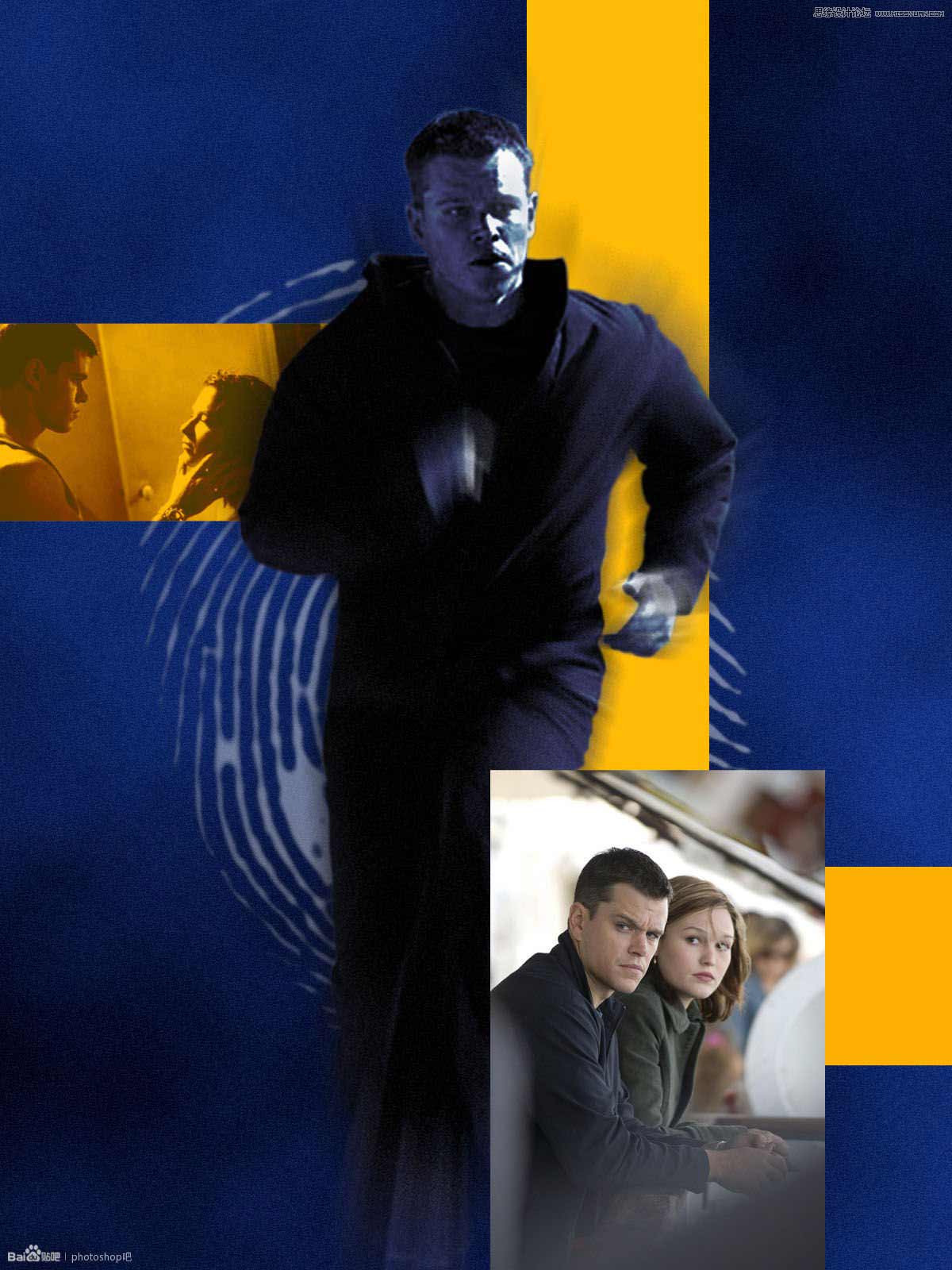 Photoshop��Ƹ��ŷ��ĵ�Ӱ���غ������Ӱ����