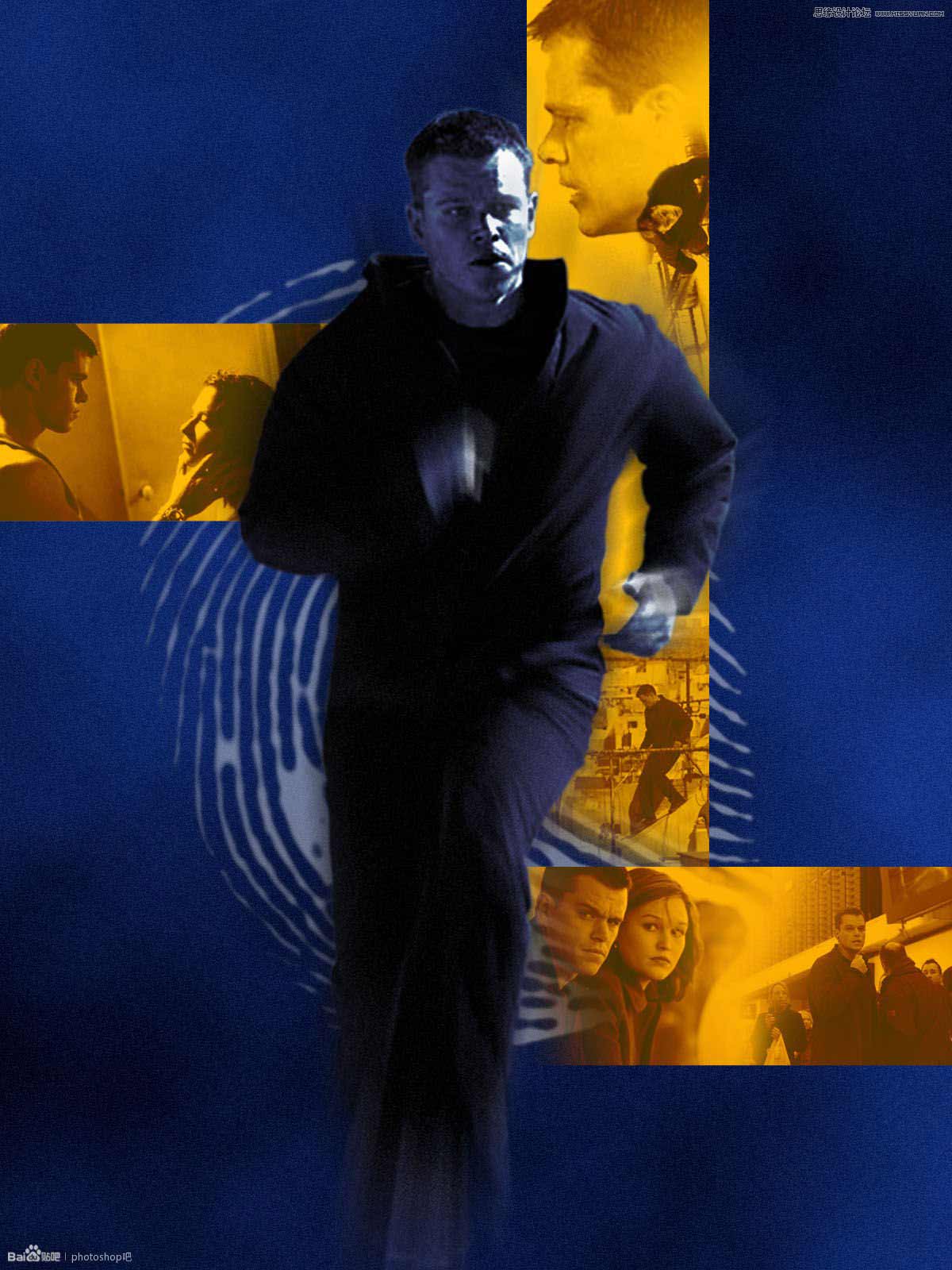 Photoshop��Ƹ��ŷ��ĵ�Ӱ���غ������Ӱ����