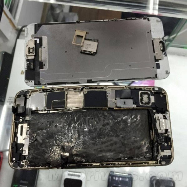 iPhone 6 Plus充电时爆炸：太惨了