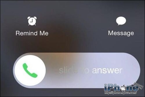 iPhone手机来电无法滑动接听解决方法 