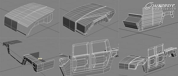 3DSMAX制作悍马汽车模型 脚本之家 3DSMAX建模教程