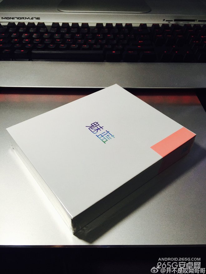 魅蓝粉色版真机实拍