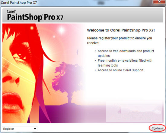 Corel PaintShop Pro X7(专业图像编辑软件) V17.2.0.16 中文安装特别版(含注册机)