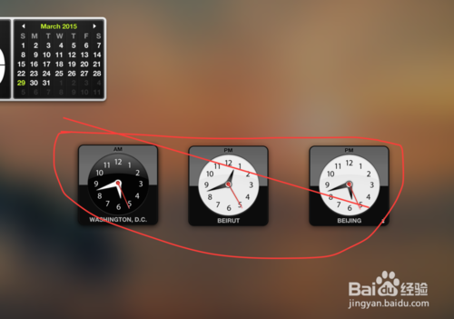 轻松搞定时间差异 Macbook电脑设置世界时钟小工具