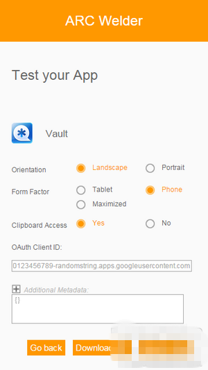 ARC Welder运行应用