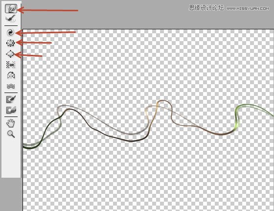 Photoshop制作花藤装饰的岩石字艺术字教程