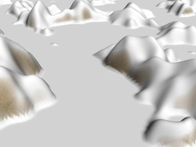 3DSMAX打造一个山脉模型”