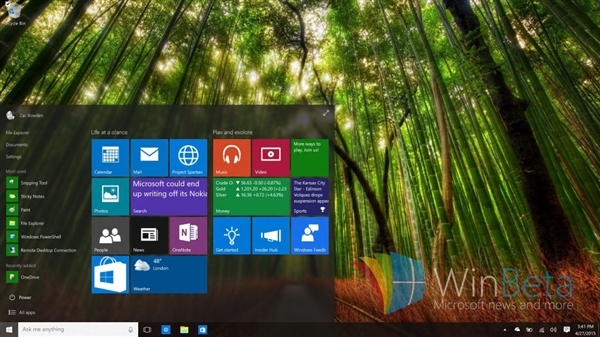 Windows 10 Build 10074为什么没有毛玻璃效果?”