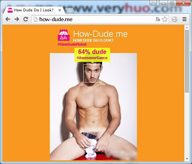 How-Dude.me官网上线 照片测男子气概