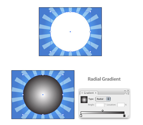 AI绘制快乐的小章鱼 脚本之家 AI实例教程Gradient