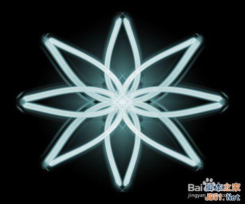 PS简单制作出漂亮绚丽的抽丝花朵”