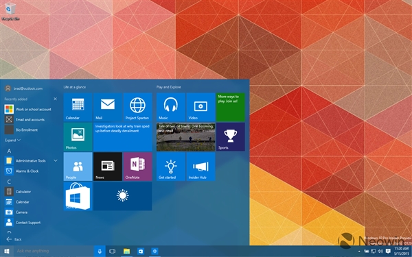 Windows 10 Build 10120海量截图：安装就卖萌