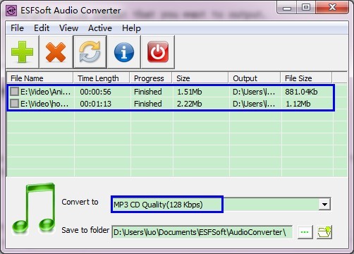 ESFSoft 音频转换器(ESFSoft Audio Converter)