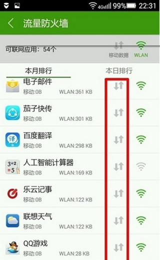 乐安全防止手机应用跑流量有什么方法