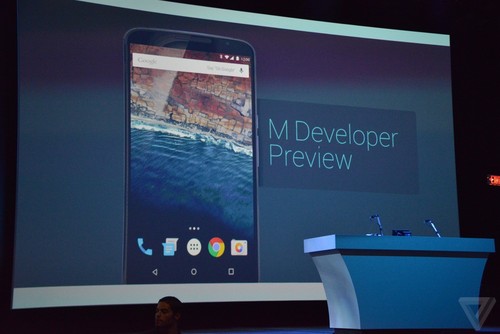 谷歌I/O：Android M开发者预览版发布 