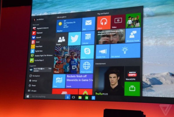 微软官方公布Windows 10售价 最低606元人民币