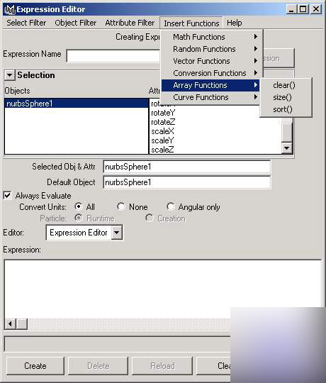 MAYA表达式动画之Functions 脚本之家 MAYA角色动画教程