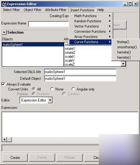 MAYA表达式动画之Functions 脚本之家 MAYA角色动画教程