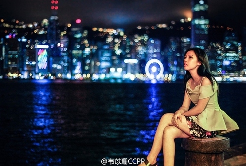 夜景美女人像拍摄技巧”