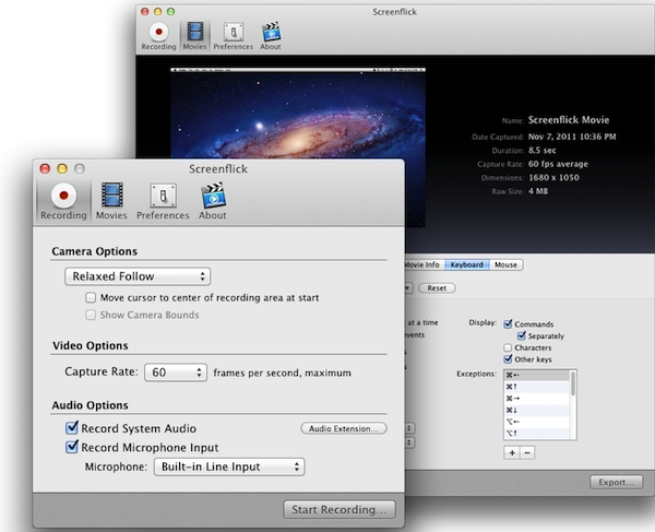 Screenflick for mac V2.7.42 苹果电脑版