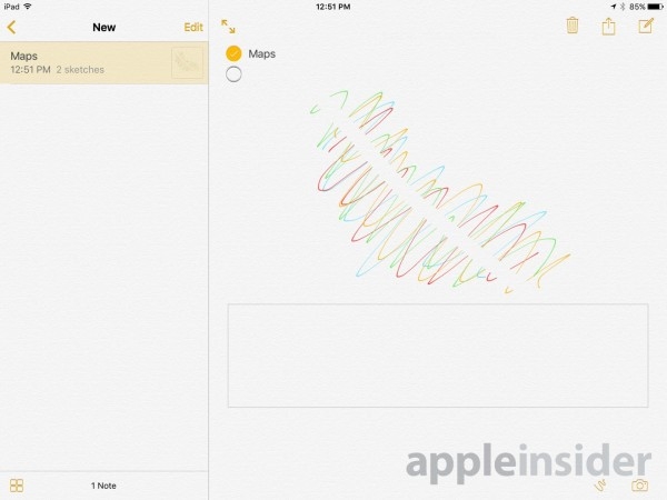 iOS 9全新备忘录应用：功能空前强大
