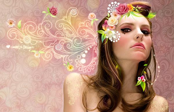 ps合成人物艺术作品欣赏